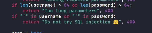 Input verification